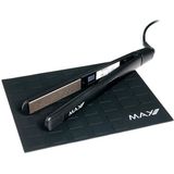 Max Pro - Warmtemat - Hittebescherming - Hitte Bescherming Haarverzorging - Beschermt tot 180°C - Zwart