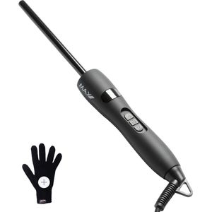 Max Pro Twist 9mm Krultang - Curling iron - Levenslange Garantie - Inclusief Hittebestendige Handschoen - Alle Haartypes