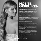 Max Pro - Silk Brush - Haarborstel - Zwart - Keramiek