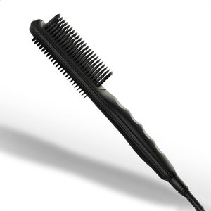 Max Pro - Silk Brush - Haarborstel - Zwart - Keramiek