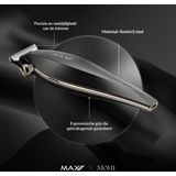 Max Pro - Precision Trimmer - Tondeuse Mannen - Verzorgingsset Mannen - Met 5 Opzetkammen - Zwart