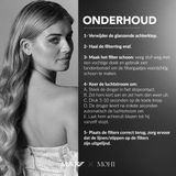 Max Pro - Vento - Haardroger - Zwart - 1400W - Inclusief Diffuser en Mondstukken