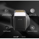 Max Pro - Precision Scheerapparaat - Scheerapparaat - Stalen Precisiebladen - 3 Uur Oplaadtijd - Zwart