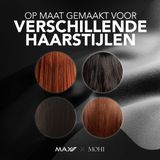 Max Pro - Fade Clipper - Metallic Zwart - Roestvrijstalen Messen