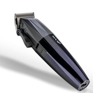 Max Pro - Fade Clipper - Metallic Zwart - Roestvrijstalen Messen