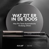 Max Pro - Twist Krultang - Automatisch - Zwart - Keramisch - 34mm