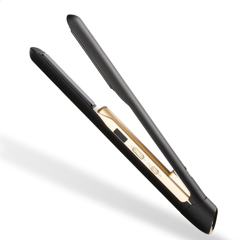 Max Pro Aurum Draadloze Stijltang - Oplaadbaar - Verwarmt tot 220˚C - Zwart en Goud