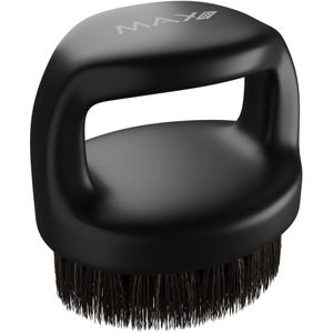 Max Pro - Barber Fade Brush - Zwart - Haarstyler
