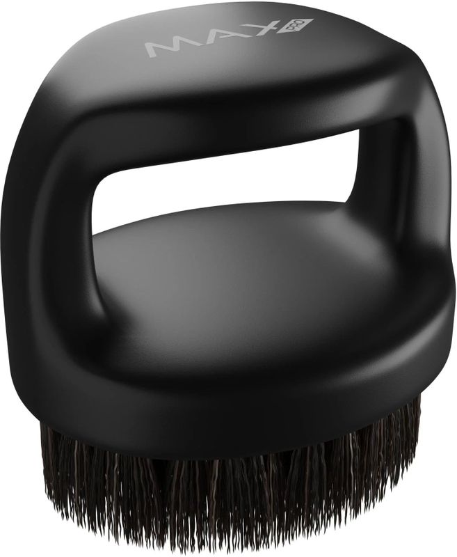Max Pro - Barber Fade Brush - Zwart - Haarstyler