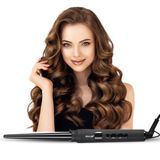 Max Pro - Fusion Krultang - 5 Opzetstukken - Verwarmt tot 220°C - Zwart