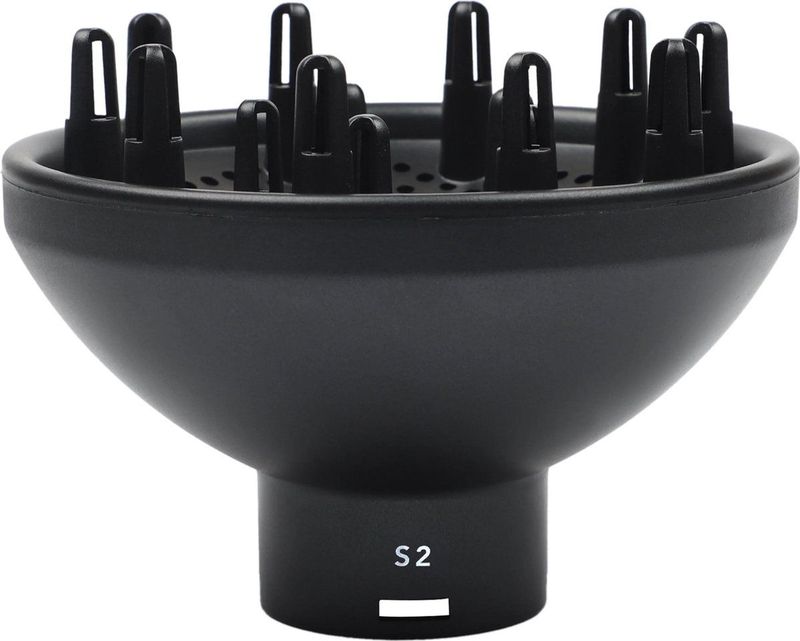 Max Pro - Multi Airstyler S2 - Diffuser - Zwart - Plastic en Metaal