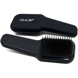 Max Pro - BFF Haarborstel - Zwart - Anti Klit - Detangler Brush