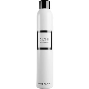 MOHI Droogshampoo Spray 200ml - Volume en Stevigheid - Geschikt voor Blond en Brunette Haar - Rijk aan Keratine en Arganolie - Vrij van Parabenen, Sulfaten en Fosfaten - Snel en Effectief Haarverzorging