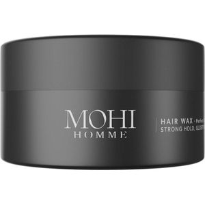 MOHI Homme Hair Wax 100ml - Premium Haarwax voor Mannen - Sterke Hold, Natuurlijke Glans - Langdurige Stijl