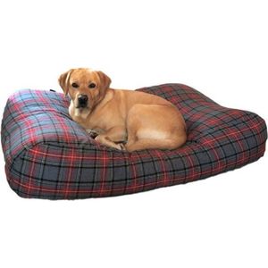 Dog's Companion Hondenkussen / Hondenbed - XL - 140 x 95 cm - Scottish Grey