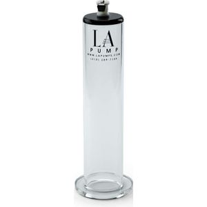 LA Pump - Cock Pump - Premium Regular Cylinder - Diverse Maten - transparant