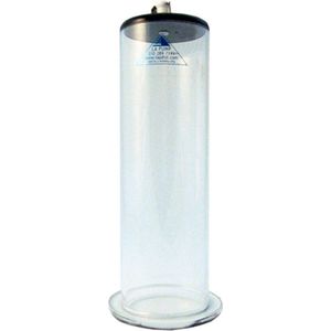 LA Pump - Cock Pump - Premium Regular Cylinder - Diverse Maten - transparant