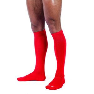 Voetbal sokken rood 42-46