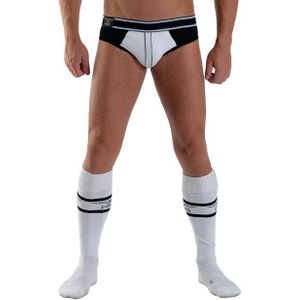 MisterB URBAN Football Socks White