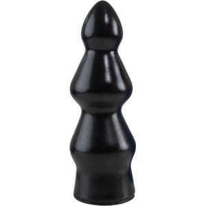 WAD - 2XL Cobra Bal - XXL Anaal Dildo - 35 X 12 cm - Zwart