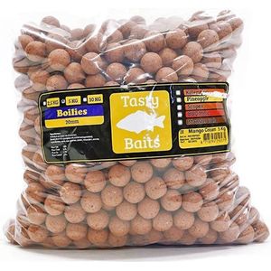 Tasty Baits - Mango Cream - Boilies - 20mm - 5kg - Oranje - Karper Aas - Karper Lokvoer - Karpervissen