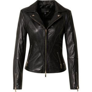 Studio AR by ARMA - Bikerjack - Zwart - Leren