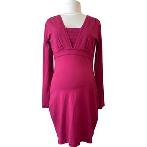 Nursing Dress 4300.4793 dark pink XL