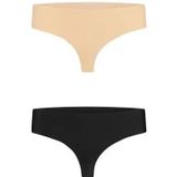 DreiMaster Vintage Blouse 'Imane'  sand / zwart