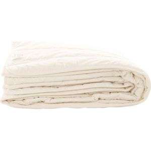 Snoozing Kreta - Katoen - Zomerdekbed - Eenpersoons - 140x220 cm - Wit