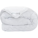 Snoozing Swiss Dreams Dekbed Synthetisch Wit