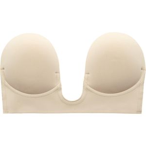 MAGIC Bodyfashion Voorgevormde Plak Bh Luve Bra Lichtbeige