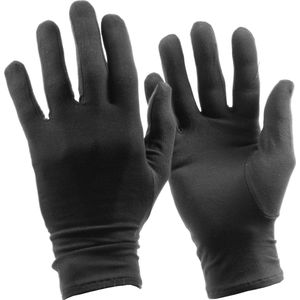 Premium Bamboe handschoenen maat M kleur zwart