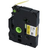 PrintAbout - Tape TZe-631 - Zwart op Geel - 12 mm