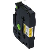 PrintAbout - Tape TZe-631 - Zwart op Geel - 12 mm