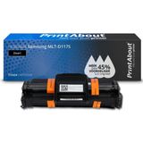 PrintAbout - Toner MLT-D117S - Zwart - Geschikt voor Samsung - 3.000 afdrukken
