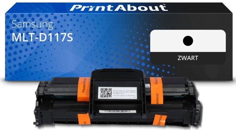 PrintAbout - Toner MLT-D117S - Zwart - Geschikt voor Samsung - 3.000 afdrukken