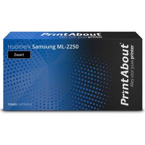 PrintAbout - Toner ML-2250 - Zwart - Geschikt voor Samsung