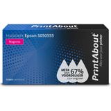 PrintAbout  Toner S050555 Magenta geschikt voor Epson