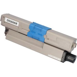 PrintAbout  Toner 44469804 Zwart geschikt voor OKI