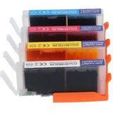 PrintAbout - Inktcartridge - Alternatief voor Canon CLI-551BK XL - 4 Kleuren