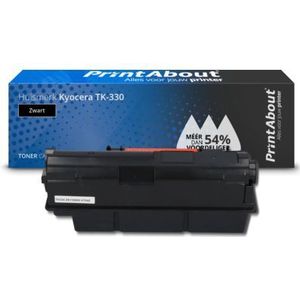 PrintAbout  Toner TK-330 Zwart geschikt voor Kyocera