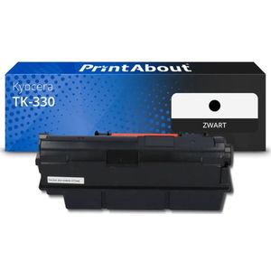 PrintAbout huismerk Toner TK-330 Zwart Geschikt voor Kyocera