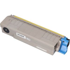 PrintAbout huismerk Toner 44315308 Zwart Geschikt voor OKI