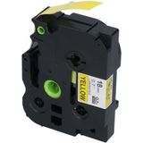 PrintAbout - TZe-641 Tape - Zwart op Geel - 18 mm