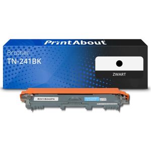 Huismerk - TN-241BK - Toner - Zwart - Geschikt voor Brother
