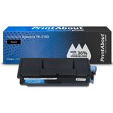 PrintAbout huismerk Toner TK-3100 Zwart Geschikt voor Kyocera