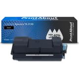 PrintAbout huismerk Toner TK-3130 Zwart Geschikt voor Kyocera