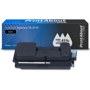 PrintAbout  Toner TK-3110 Zwart geschikt voor Kyocera
