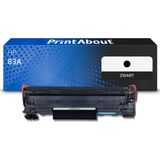 HP 83A CF283A - Huismerk Toner - Zwart