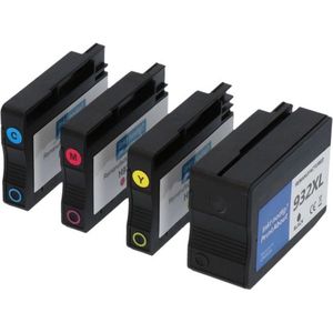 PrintAbout - Inktcartridge / Alternatief voor de HP CN053AE (nr. 932XL) / 4 Kleuren